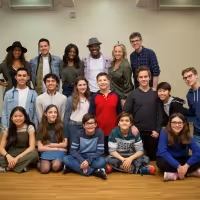 Photo Flash: The Company of TREVOR Heads Into Rehearsal