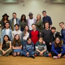 Photo Flash: The Company of TREVOR Heads Into Rehearsal
