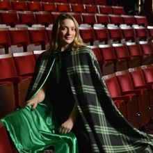 Local Kiltmakers Present 'Wicked' With Bespoke Tartan Cape For ST Andrews Day
