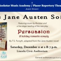 Placer Repertory Theater to Present THE JANE AUSTEN SOIREE