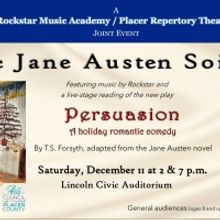 Placer Repertory Theater to Present THE JANE AUSTEN SOIREE