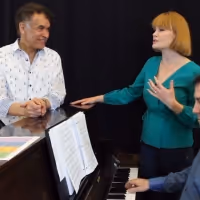 VIDEO: See Kate Baldwin & Brian Stokes Mitchell Rehearsing 'Here I'll Stay' From… Video
