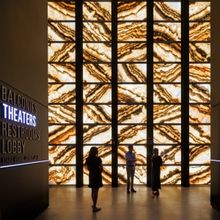 Cast Set for BETWEEN TWO KNEES at The Perelman Performing Arts Center