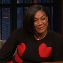 VIDEO: Tiffany Haddish Talks GOLDEN GLOBE After Parties on LATE NIGHT WITH SETH…