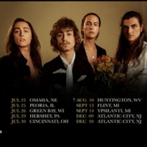 Greta Van Fleet Confirm Rescheduled North American 'Dreams in Gold' Tour Dates Photo