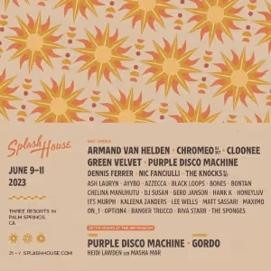 Armand Van Helden, Ash Lauryn, AYYBO & More Set for Splash House June Lineup 10 Year…
