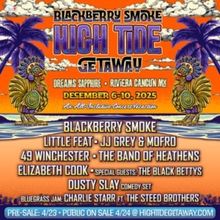 Blackberry Smoke Confirms Full Lineup and Details for 'High Tide Getaway'