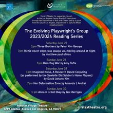 Circle X Theatre Co. Hosts 2023-2024 Evolving Playwrights Group Live Reading Series