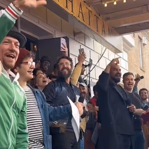 Video: Watch Lin-Manuel Miranda, Josh Groban & More at the HAMILTON/SWEENEY TODD…