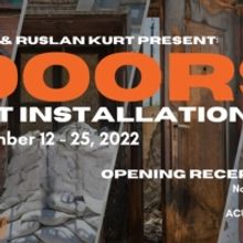 Alberta Council For The Ukrainian Arts Presents DOORS Art Installation