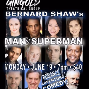 Kate Hamill, John-Andrew Morrison and More Join MAN AND SUPERMAN Benefit Reading at…