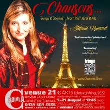 Stefanie Rummel Presents 'Chansons – Songs & Stories From Piaf, Brel & Me' at Edinb