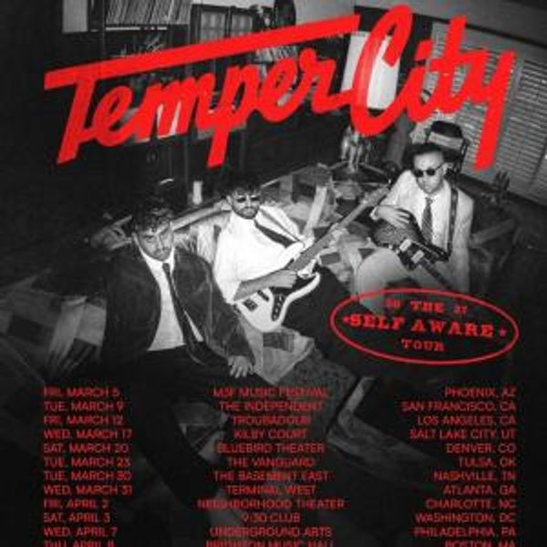 Temper City to Launch Self Aware Tour March 9–April 16 Photo