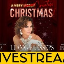 RHONY Fans Rejoice!  Luann de Lesseps A VERY COUNTESS CHRISTMAS! Will Live Stream Fro