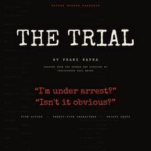Savage Wonder to Stage Kafka's THE TRIAL With Five Actors Playing 25 Roles