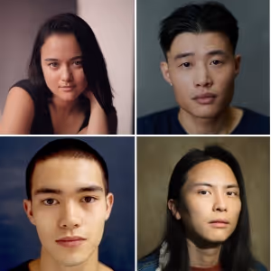 Cast Set for SCENES FROM A REPATRIATION at Royal Court Theatre
