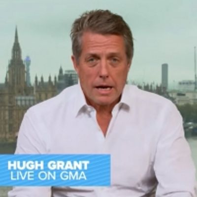 VIDEO: Hugh Grant Says He Learned to Cut Hair on GOOD MORNING AMERICA