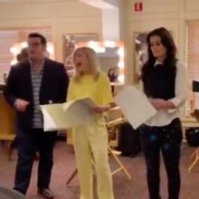 VIDEO: Idina Menzel, Kristen Bell, Jonathan Groff, and Josh Gad Rehearse 'Some Things