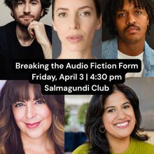 The Coffee House Club Will Host Breaking the Audio Fiction Form at the Salmagundi Clu