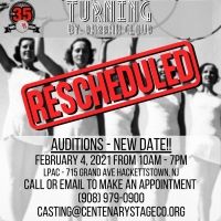 Centenary Stage Company Reschedules Non-Equity Open Call Auditions for World…
