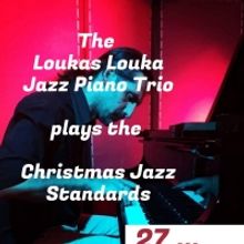 The Loukas Louka Jazz Piano Trio Plays Christmas Standards at Technopolis 20