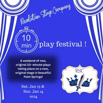 Previews: TEN MINUTE PLAY FESTIVAL at Revolution Stage Company