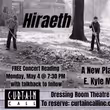 New Play HIRAETH by E. Kyle Minor To Have Concert Reading At Curtain Call Photo