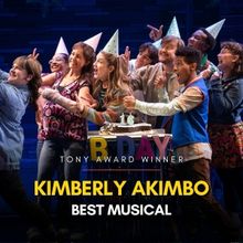 KIMBERLY AKIMBO Wins 2023 Tony Award for Best Musical