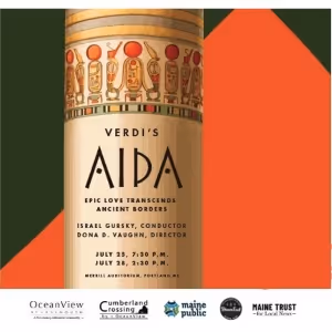 Verdi's AIDA to Open at Opera Maine's Mainstage This Month