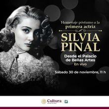Homenaje Póstumo A Silvia Pinal Desde El Palacio De Bellas Artes, En Vivo Por Canal
