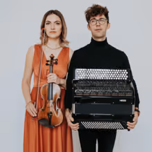Duo Karolina & Iwo Will Perform Violin and Accordion Concert at Cold Spring Harbor