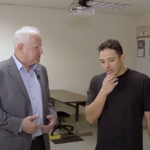 Video: Tim Walz and Anthony Ramos Talk Theater Teachers and HAMILTON in New Campaign…