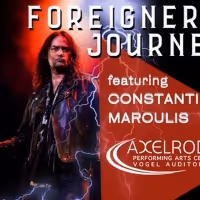 Constantine Maroulis Will Sing Foreigner and Journey at Axelrod Performing Arts…