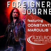 Constantine Maroulis Will Sing Foreigner and Journey at Axelrod Performing Arts…