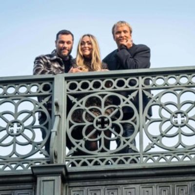 Interview: Edward Af Sillén, Edvin Törnblom, Linda Olsson och Martin Redhe Nordh of TITANIQUE at Börsen