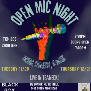Open Mic Night Comes To Debonair Musical Hall In Teaneck