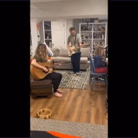 VIDEO: Norbert Leo Butz and His Daughters Perform Sia's 'Cheap Thrills' From Home