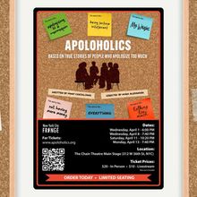 APOLOHOLICS to Premiere at New York Fringe Festival This April