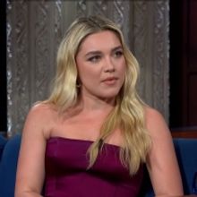 VIDEO: Florence Pugh Talks LITTLE WOMEN on THE LATE SHOW WITH STEPHEN COLBERT