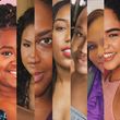 FOR COLORED GIRLS WHO HAVE CONSIDERED SUICIDE Cast Set at Newark Museum of Art Photo