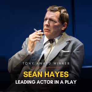 GOODNIGHT, OSCAR's Sean Hayes Wins 2023 Tony Award for Best Actor in a Leading Role…