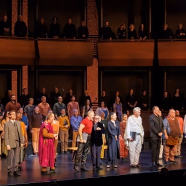 Review: Comedy Tonight! MasterVoices Does THE FROGS, Or Why Isn't Sondheim at the Met Photo