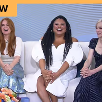Leslie Mann, Isla Fisher, Michelle Buteau on Surviving a Cyclone for 'Spa Weekend'
