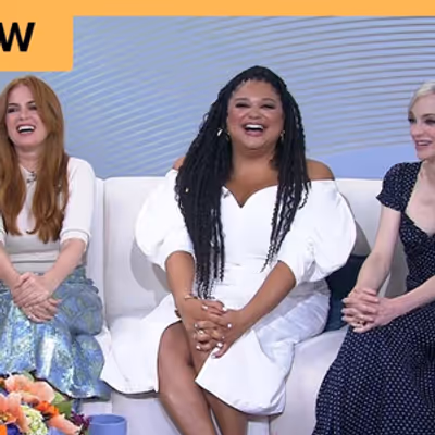 Leslie Mann, Isla Fisher, Michelle Buteau on Surviving a Cyclone for 'Spa Weekend'
