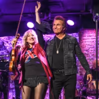 Photos: British Violinist Daisy Jopling and Frank Shiner Play The Iridium