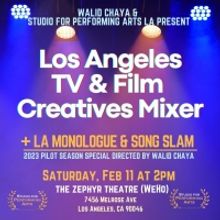 LA MONOLOGUE SONG SLAM Diversity Event & Creatives Mixer By Studio For Performing Art