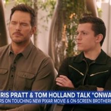 VIDEO: Chris Pratt & Tom Holland Talk ONWARD on GOOD MORNING AMERICA