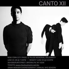 CANTO XII to Return for Annual Pride Performances at Chez Bushwick