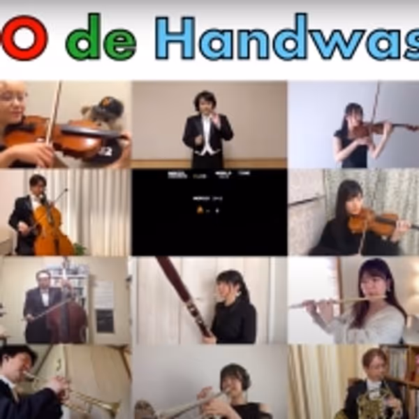 VIDEO: New Japan BGM Philharmonic Orchestra Performs Mario Theme Music For People to Wash Their Hands To - Japan Theater Video