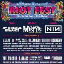 My Chemical Romance, The Original Misfits & More to Headline Riot Fest